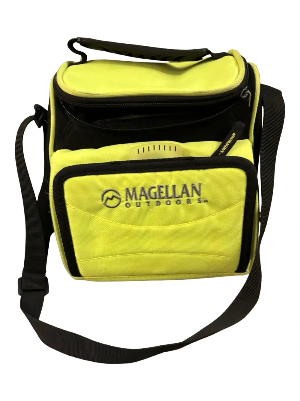 Insulated Neon Yellow Outdoor Cooler Lunch Bag